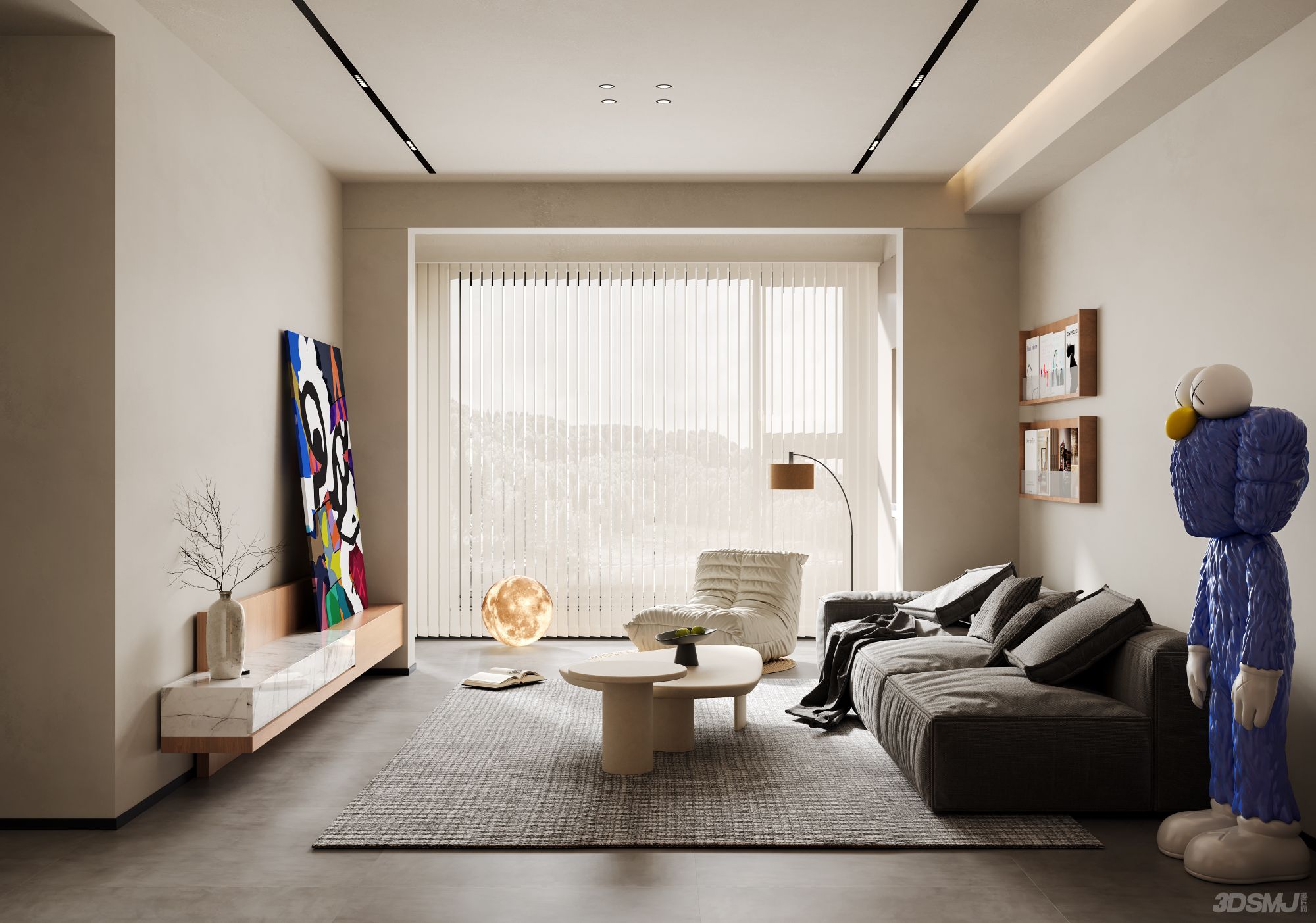 简约客餐厅效果图-2