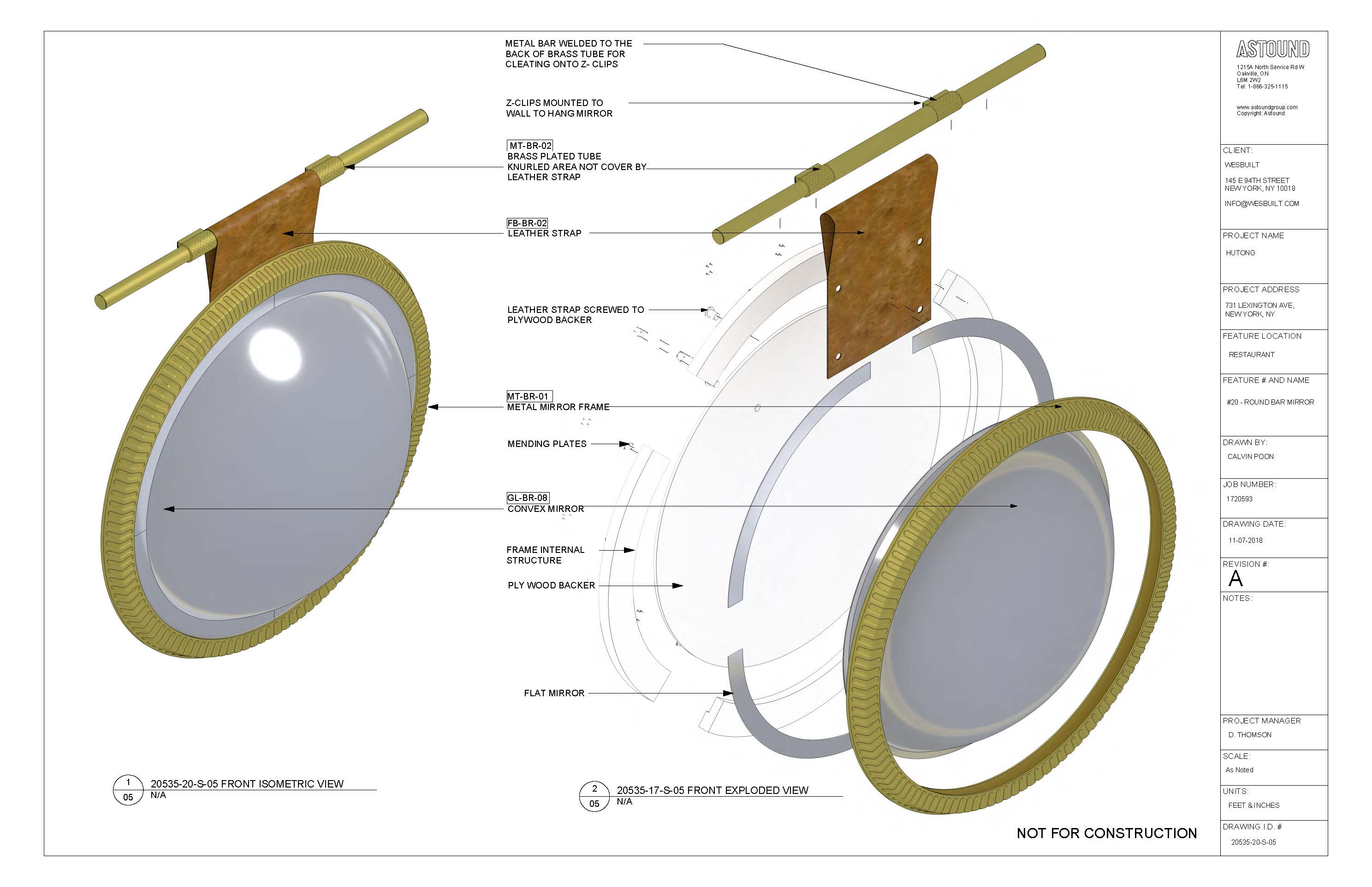 CAD Detailing for Hutong NYC Restaurant Submittal-2