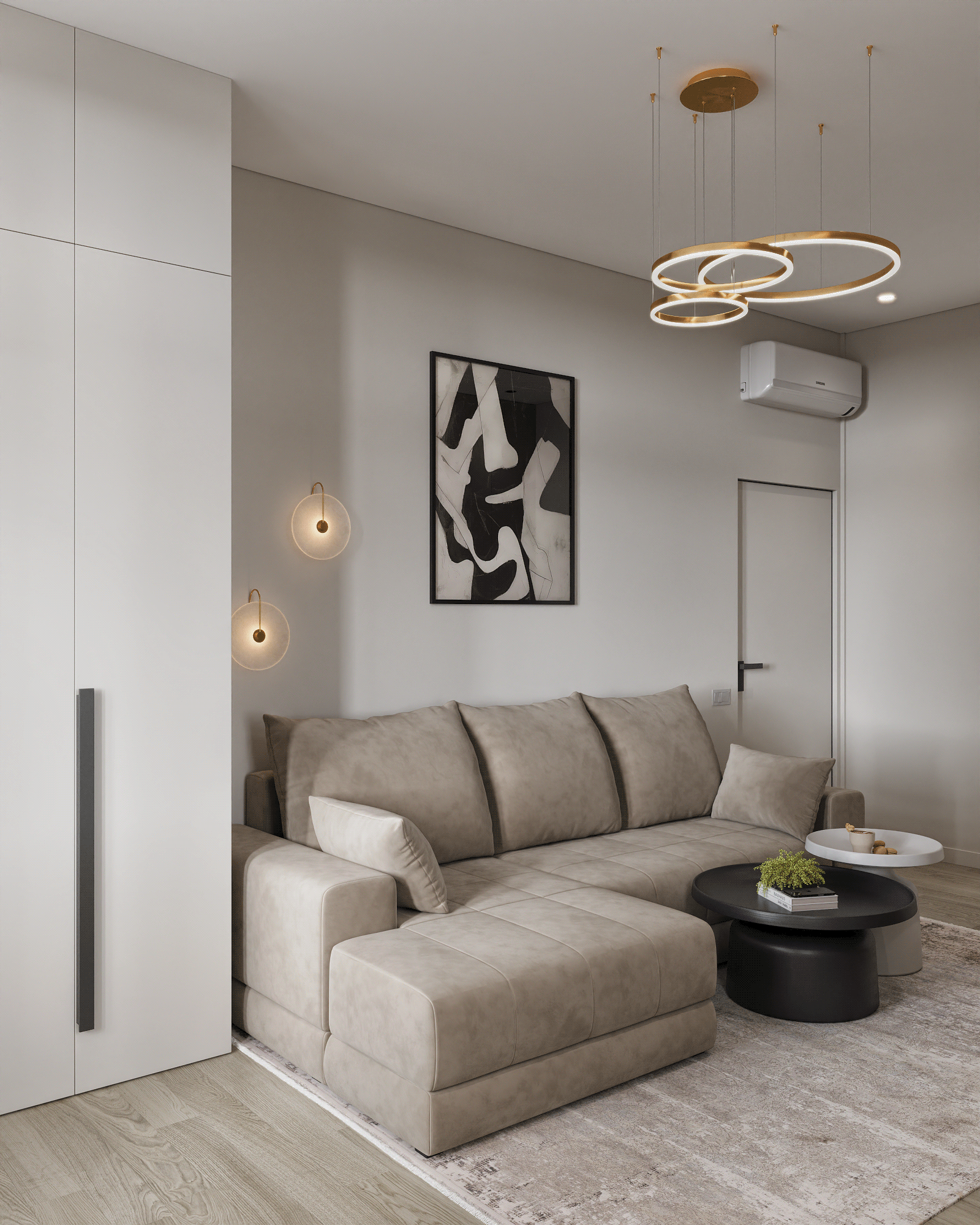 80 平米公寓可视化设计-8