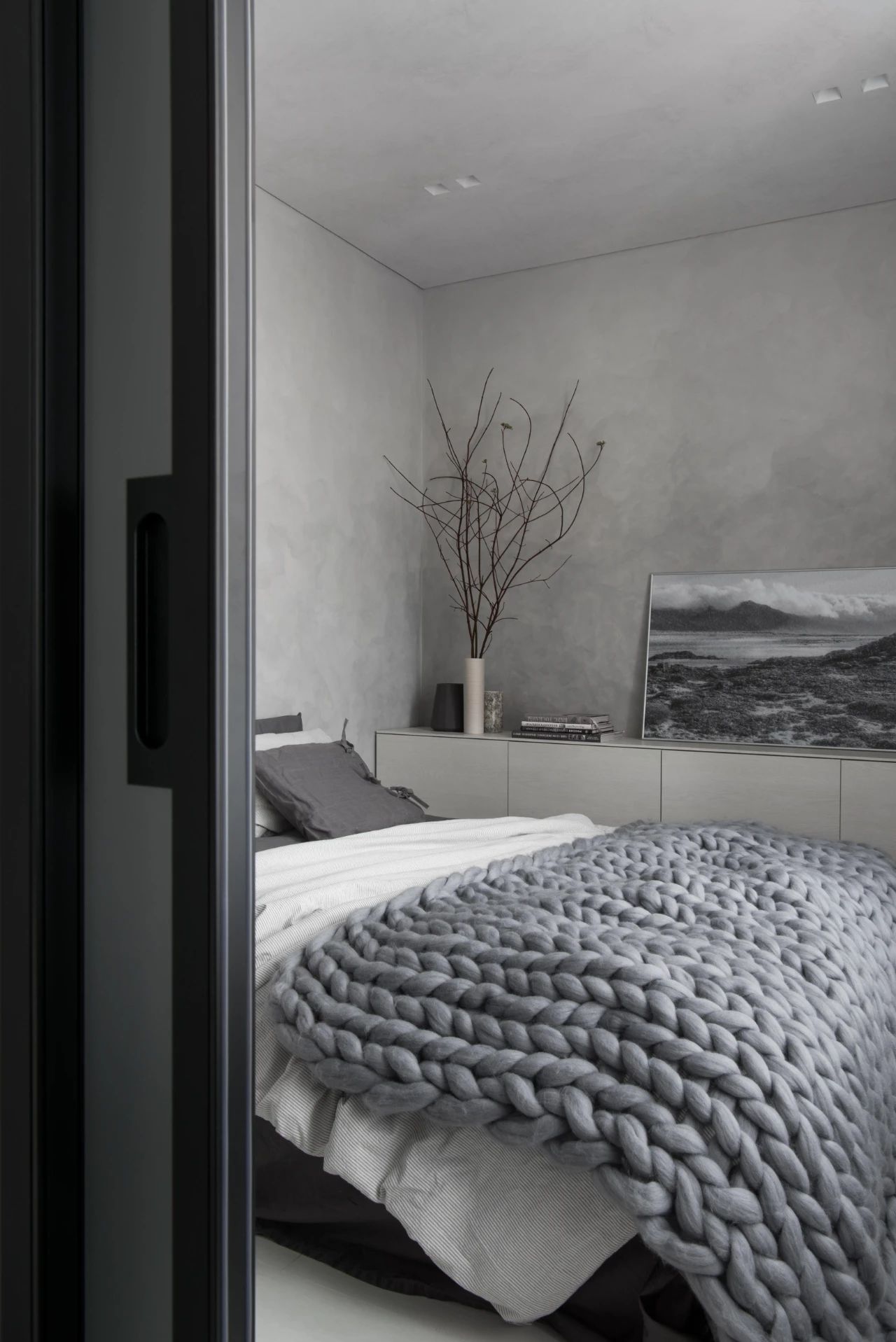 灰色空间室内设计丨Natalya Mitrakova-21