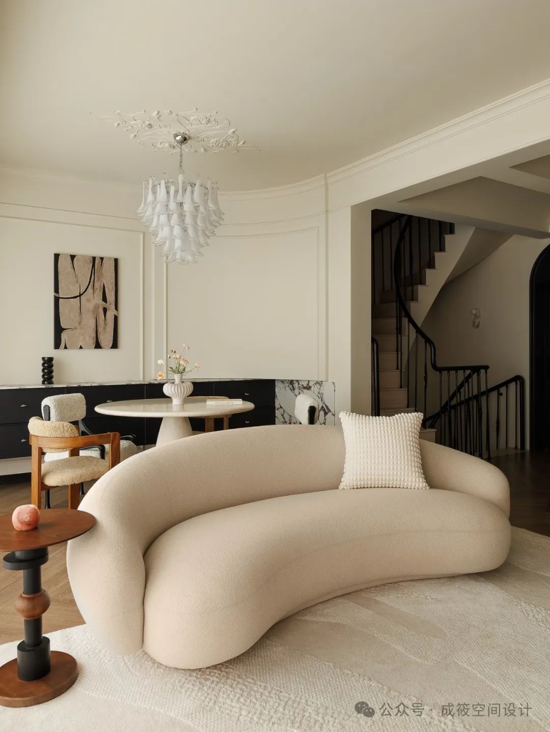 210平别墅,轻法式的高级-66