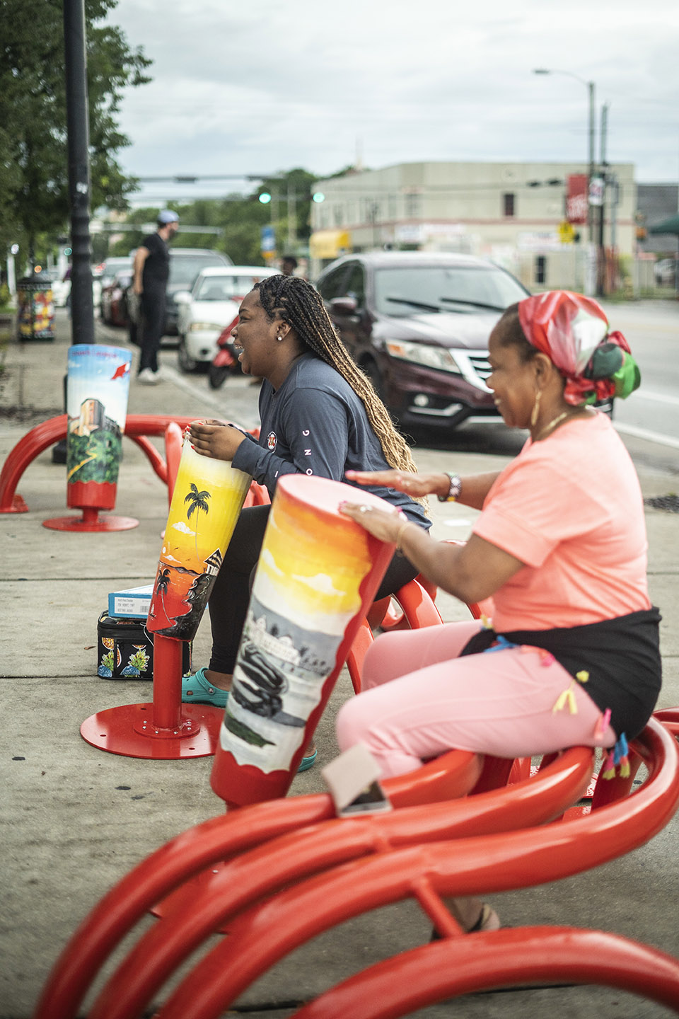 美国“可玩城市”系列装置丨The Urban Conga-16