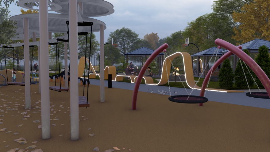 小村庄体育区域丨斯洛伐克丨Iryna Ponaida-13