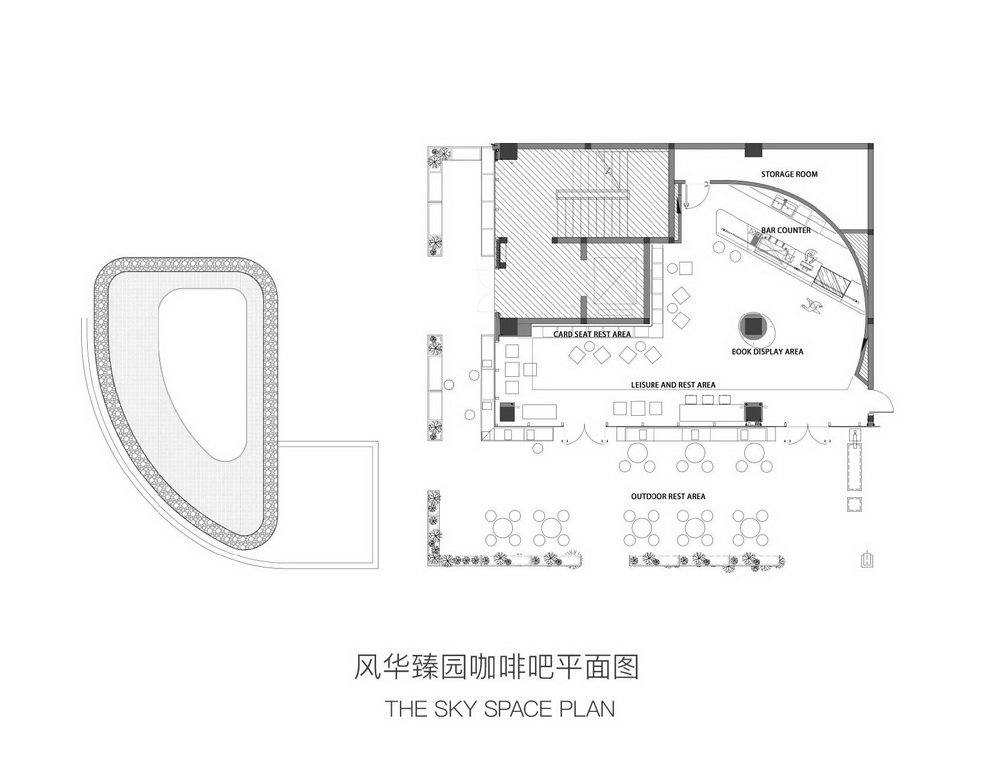 地建嘉信西安风华臻园咖啡吧丨中国西安丨DAS Lab-51