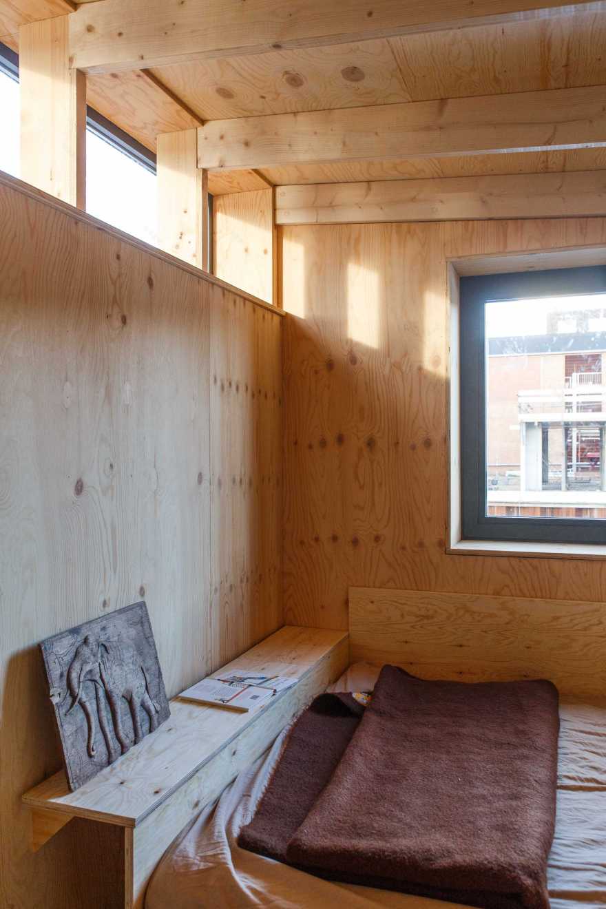 阿姆斯特丹"波"住宅 | 室内设计中的波浪元素与空间利用-13