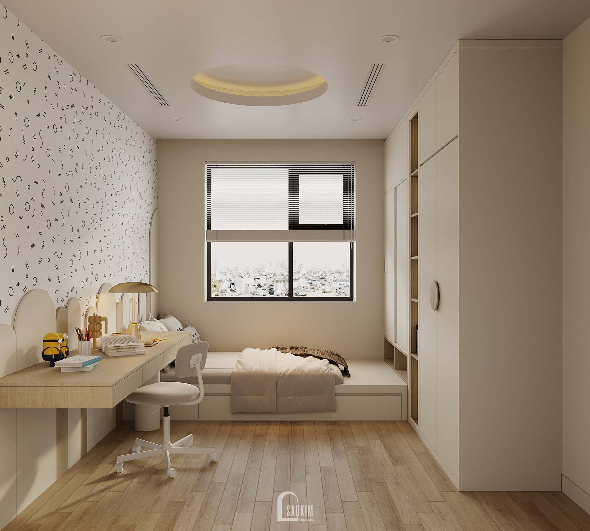 Apartment Design Japandi Style - HaNoi Paragon Project-29