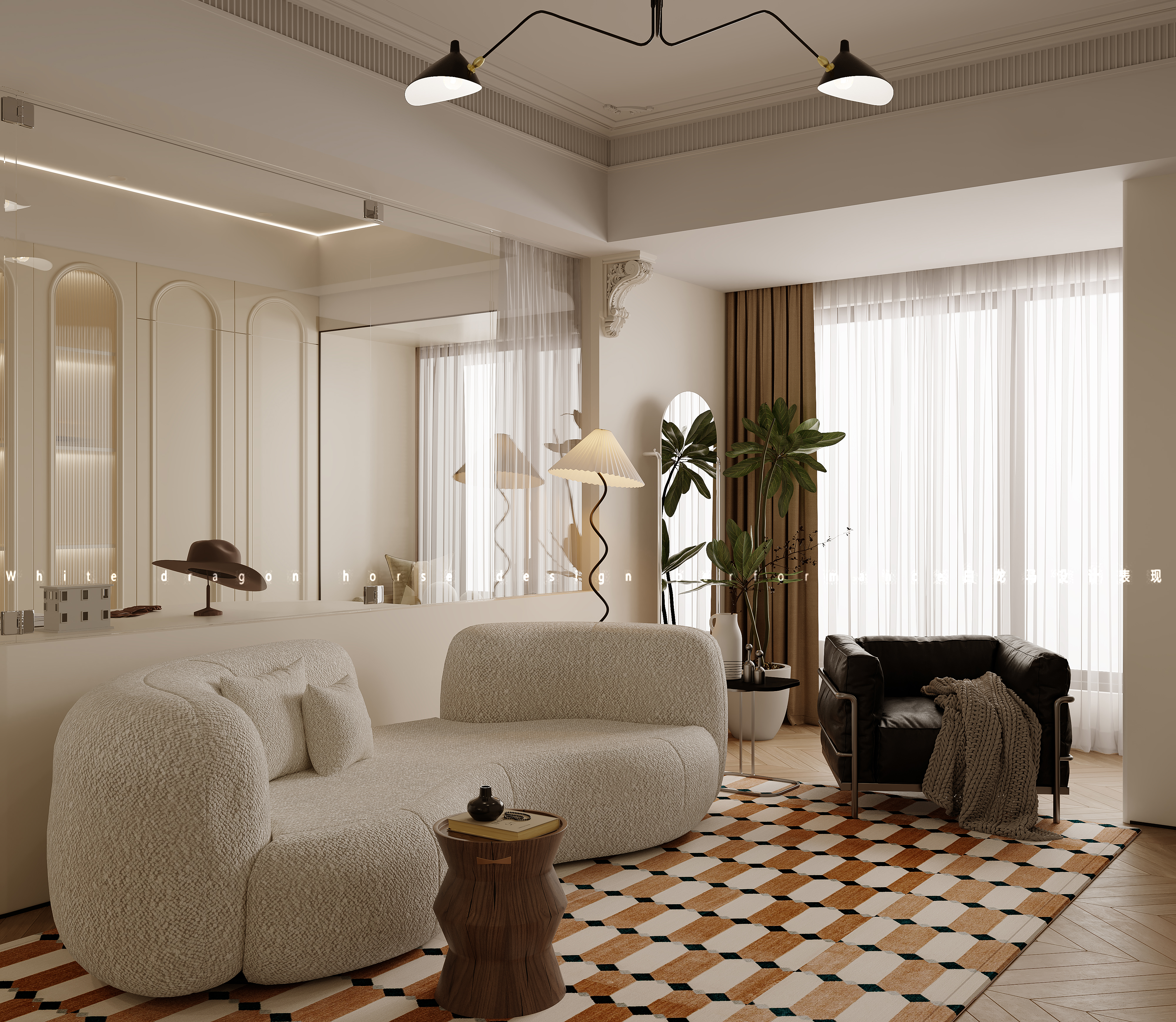 复古法式——白龙马效果-0