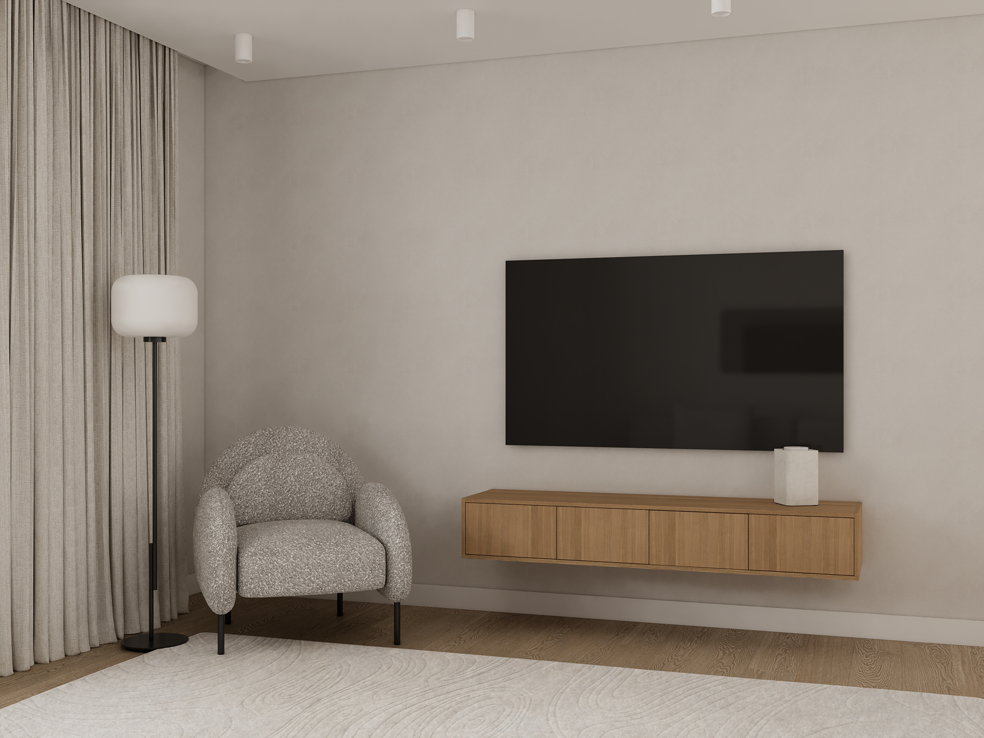 99m²现代平层-12