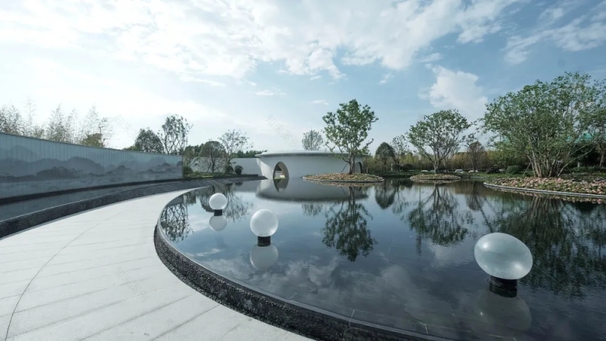 昆明绿地香港·海之城示范区景观-9