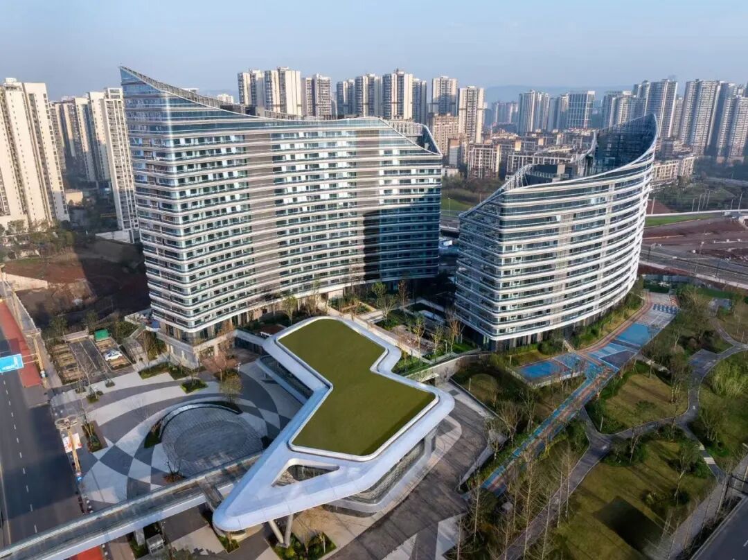 渝昆高铁宜宾站站前广场停车场及人才公寓建设项目丨中国宜宾丨四川省建筑设计研究院有限公司SADI设计四院-6