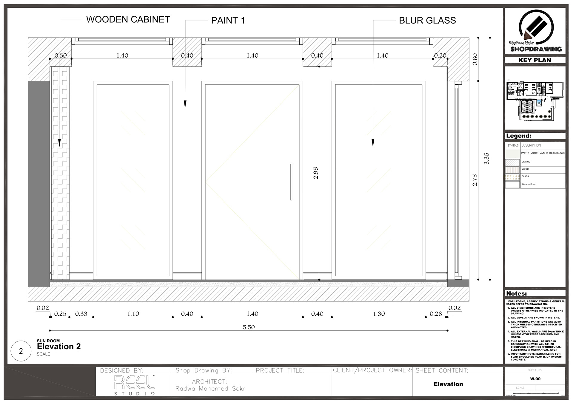 Shop Drawing For Sun Room-12