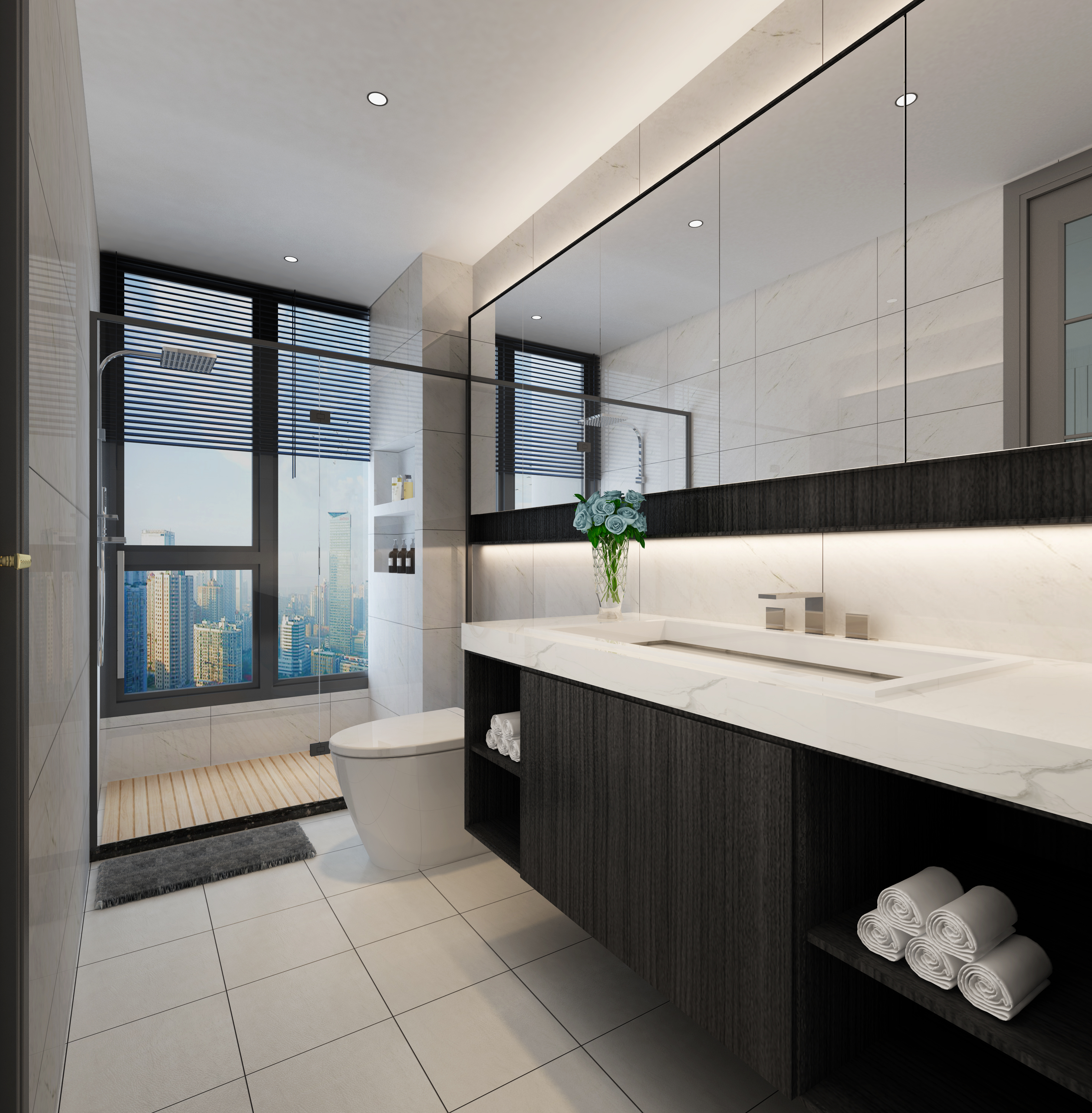 现代简约风打造 100㎡精致温馨家-14