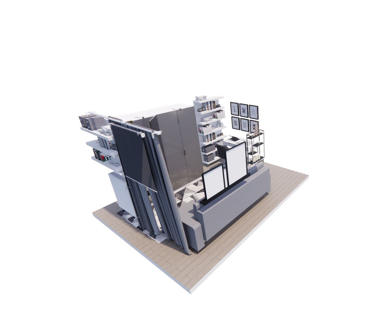 Rooms in small villa-18