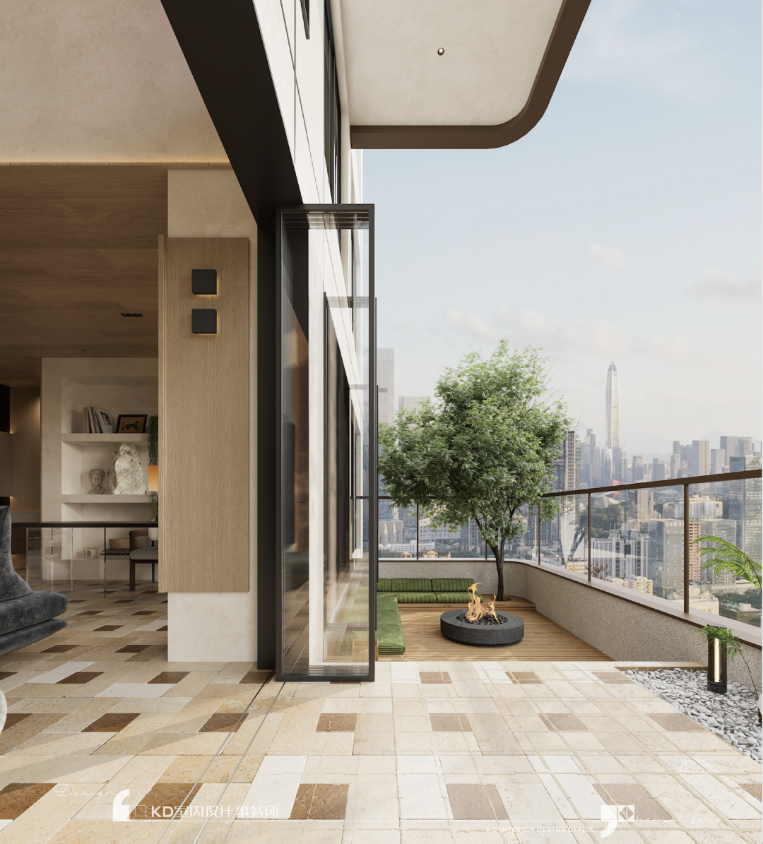 KD私宅 皓月府丨中国重庆丨KD室内设计事务所-14