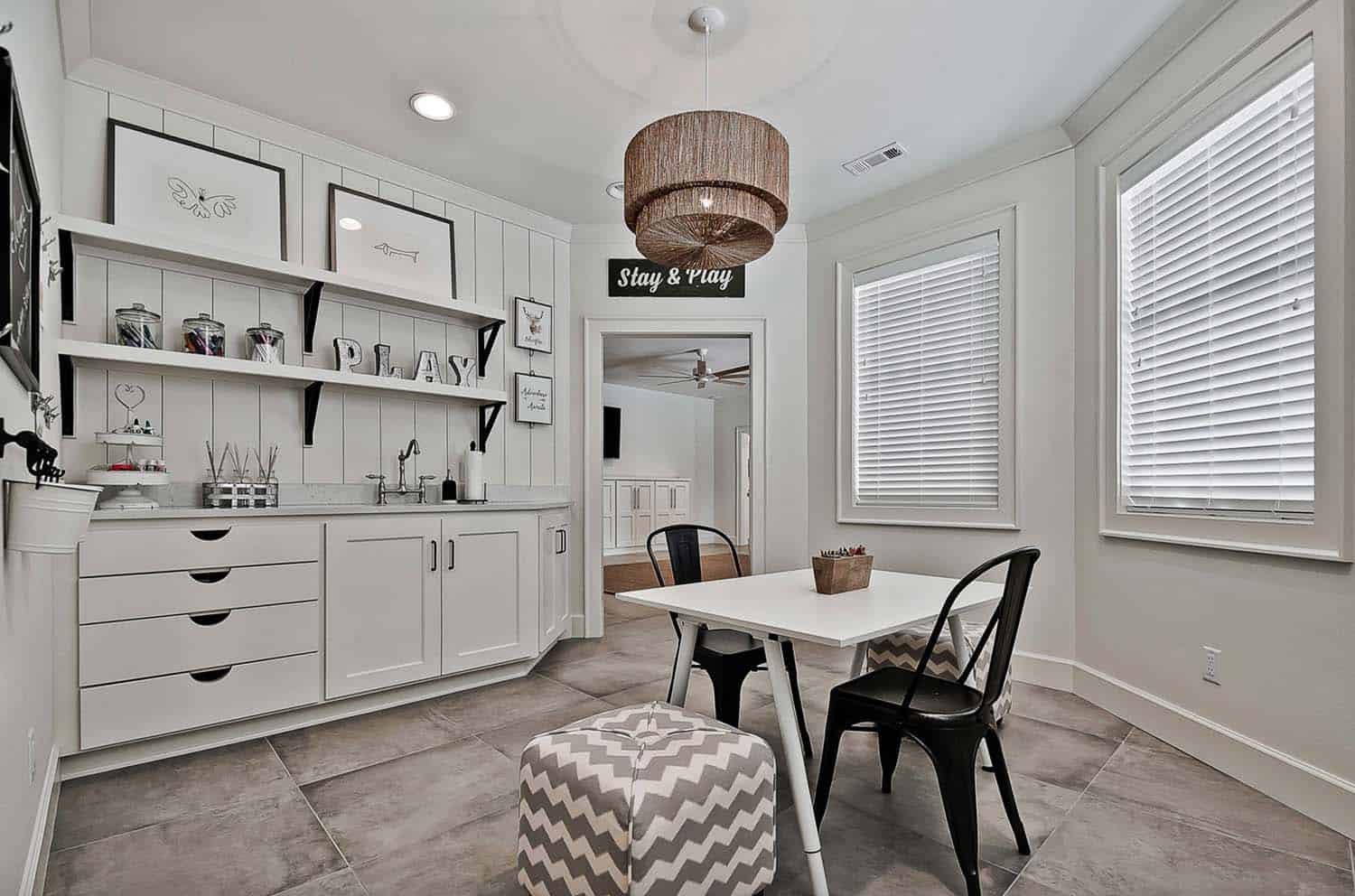 Welcoming craftsman style home with farmhouse touches in Arkansas-48