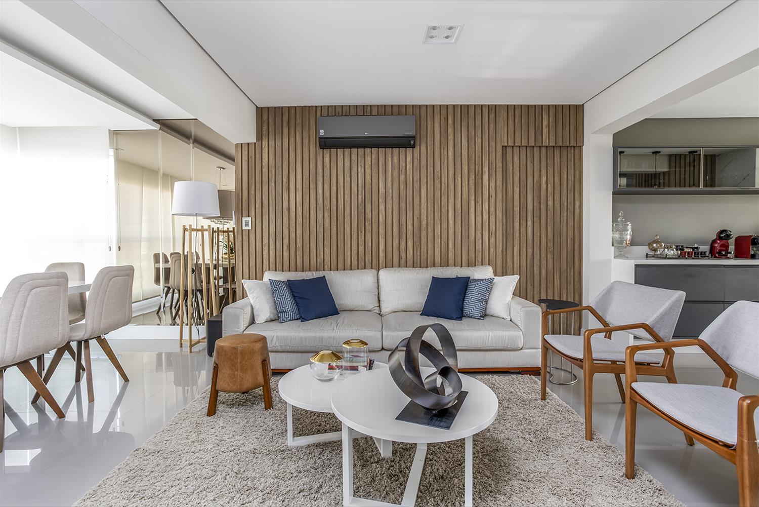 巴西 Tatuapé公寓 | 融合室外景观的现代住宅设计-3