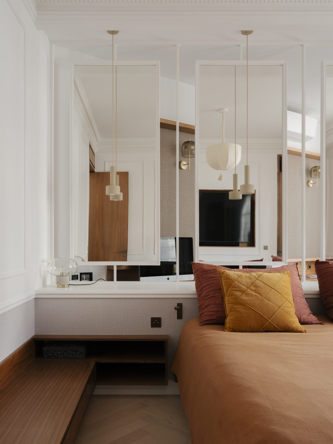 Luxe, calme et volupté 300m², Victor Hugo…Comment créer un havre de paix en plein Paris – Bän Architecture-29