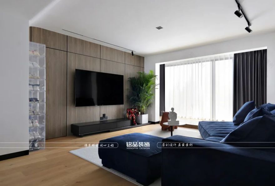 黑白简约,现代时尚 · 150㎡温馨舒适家居设计丨铭品装饰-18