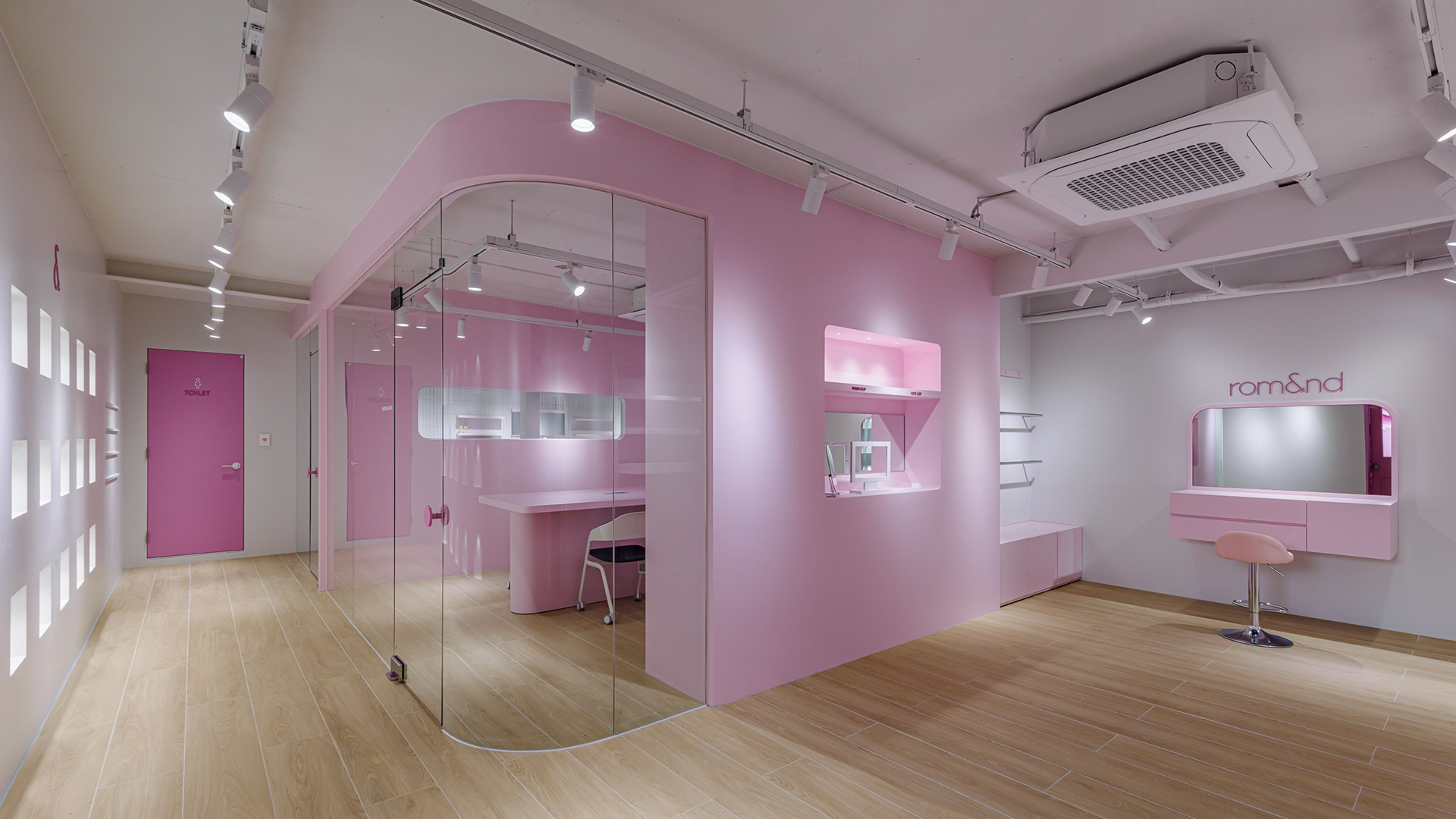 Rom&nd Flagship Store, Pink Office in Seongsu-28