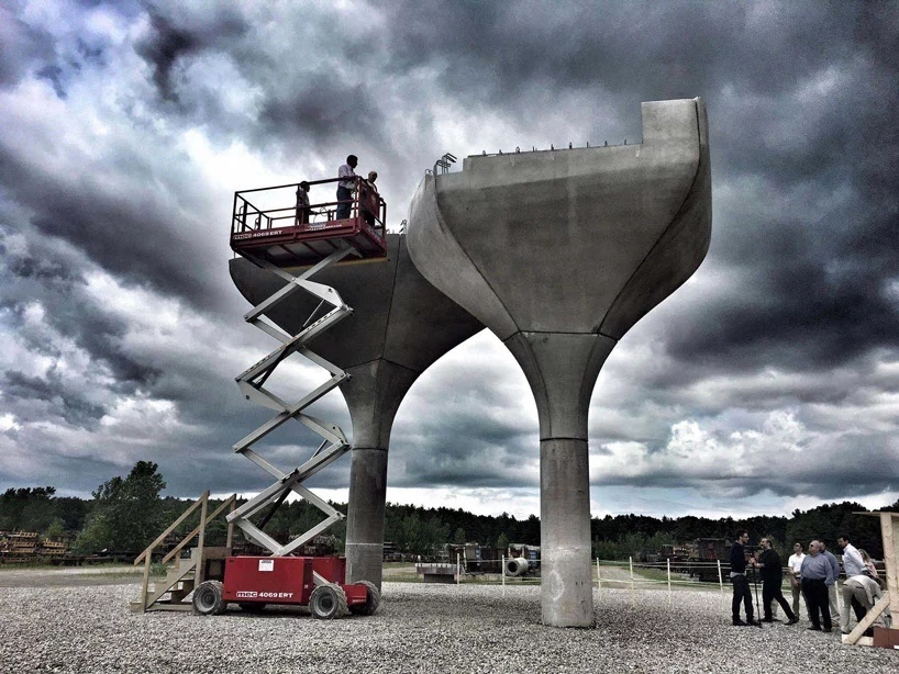 纽约水上混凝土“花盆”公园丨巴林哈德丨Heatherwick studio与马修·尼尔森景观团队-7