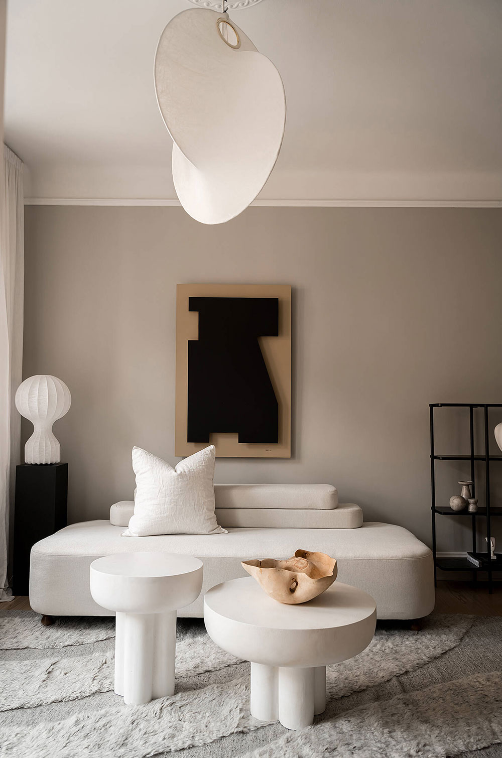 斯德哥尔摩时尚公寓 | 温暖色彩的现代设计-2