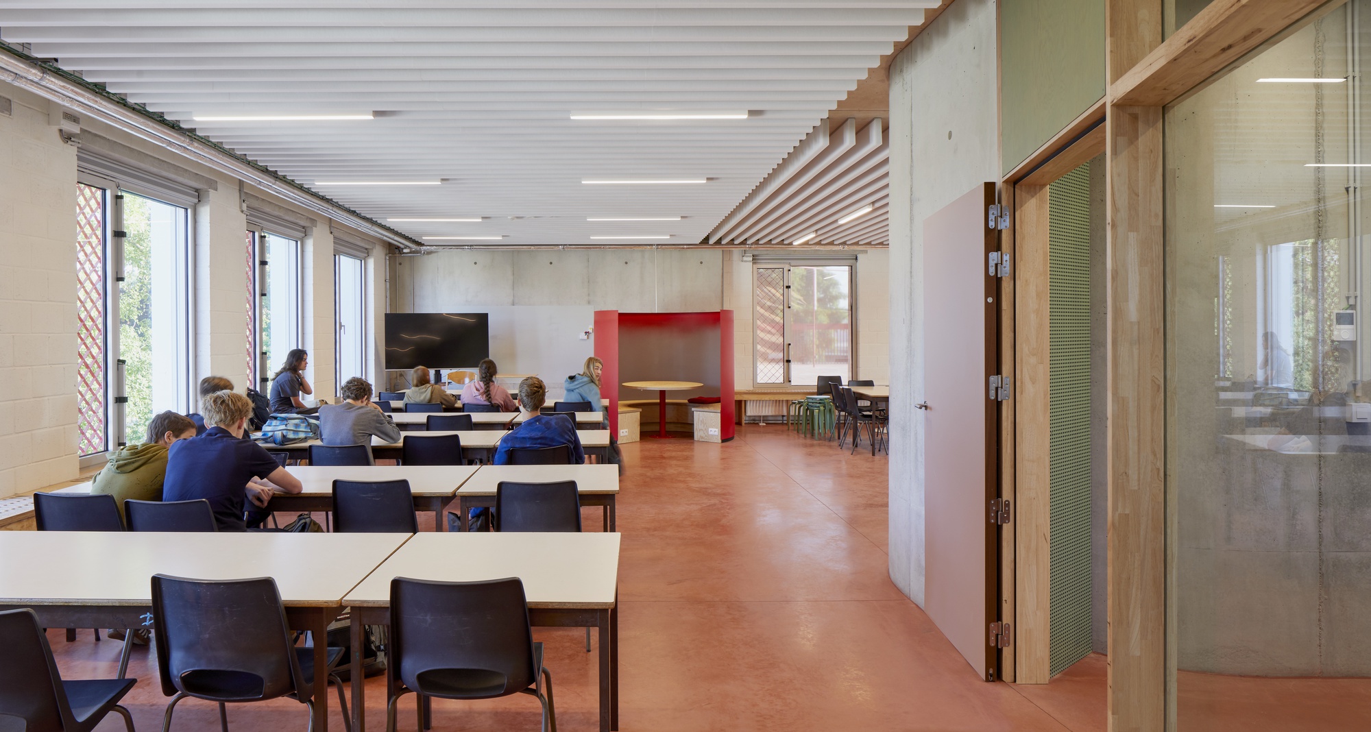 De Nova Secondary School扩建项目丨KPW architecten-22
