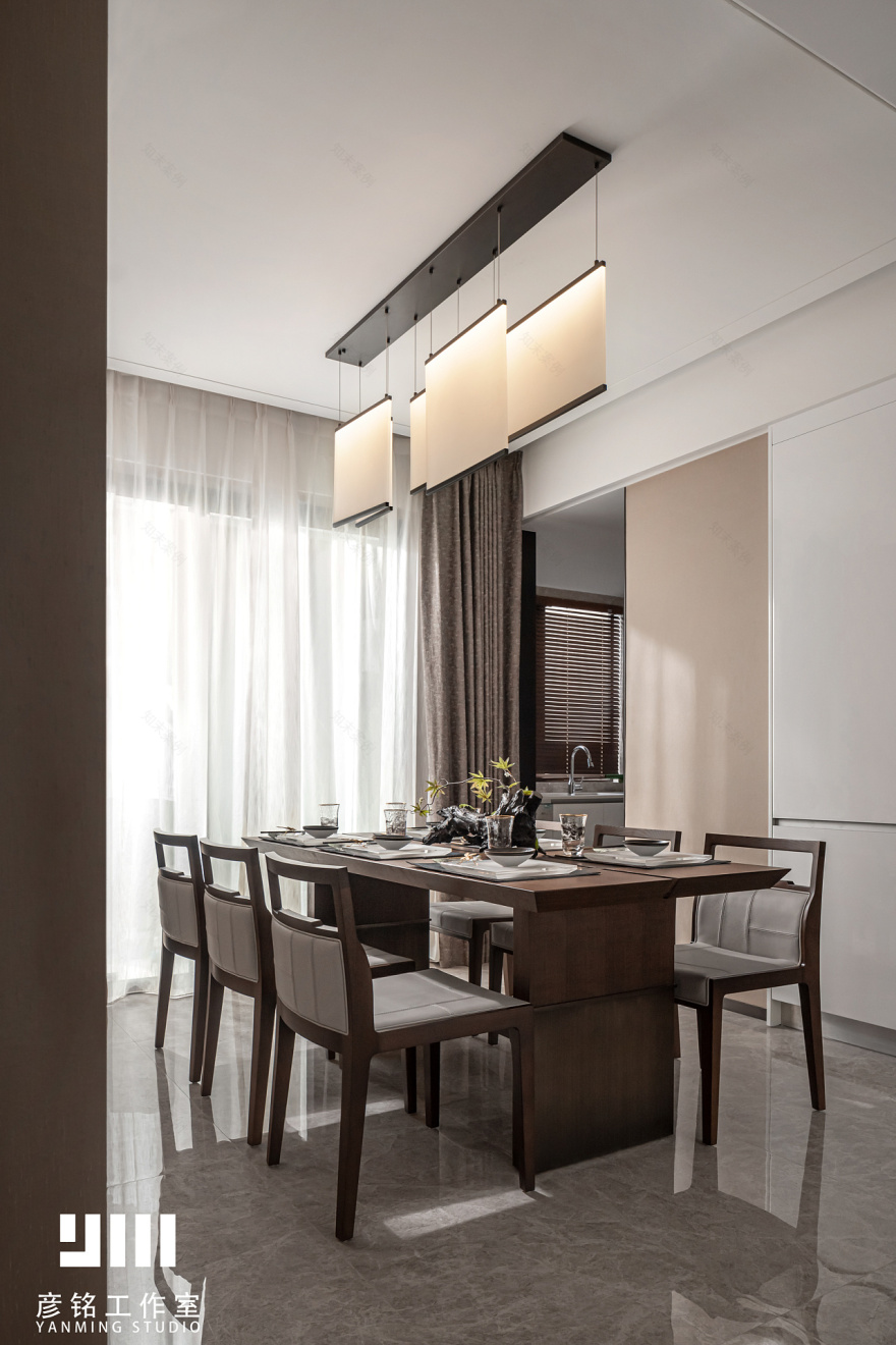 金众地产·柏悦公馆样板房 E 户型丨中国东莞丨深圳诗意空间设计,HLO 逸尚东方设计-12