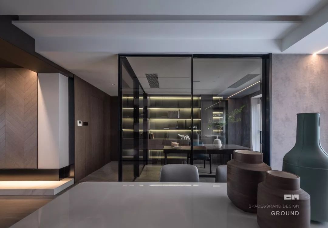 观诺设计 | 碧水豪庭 | 现代简约美学空间-40