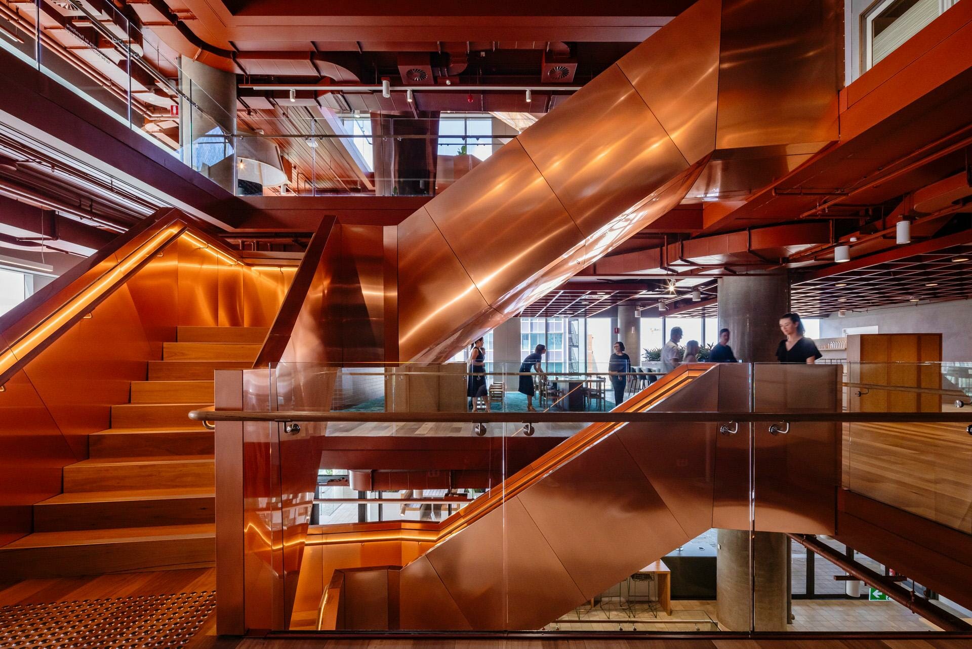 On another level: The unexpected power of stairs in the workplace. | Woods Bagot-17