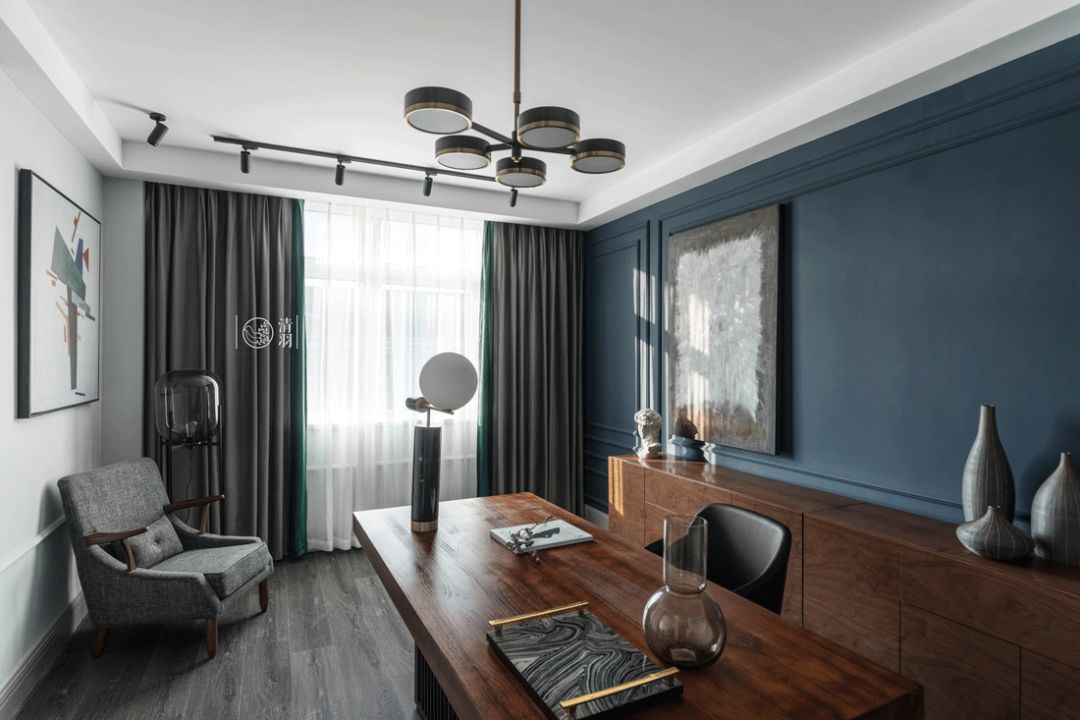 清羽设计打造精致复古布梵良品家居-38