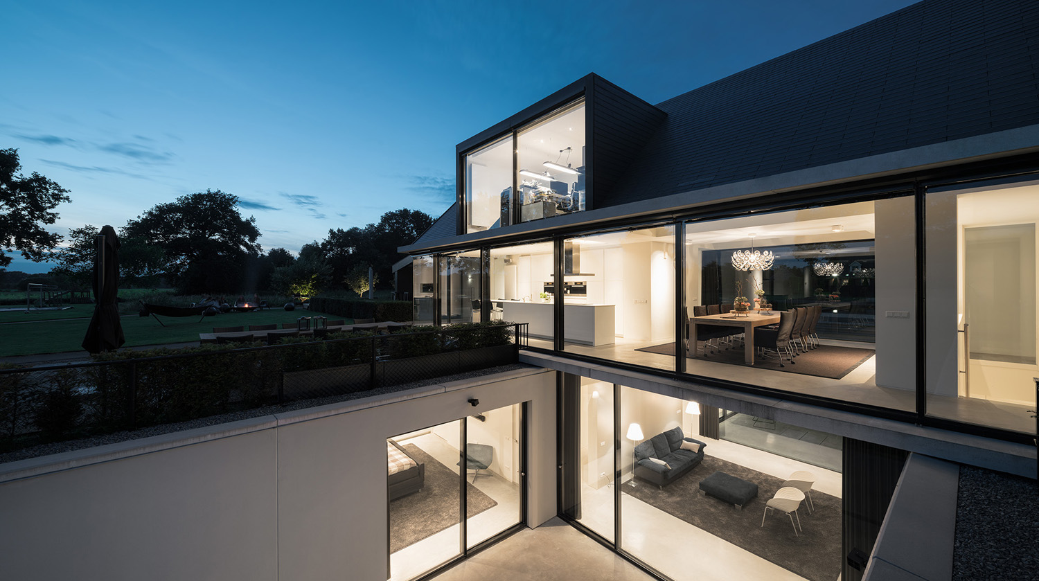 荷兰海岸大型别墅丨Hofman Dujardin Architects-27