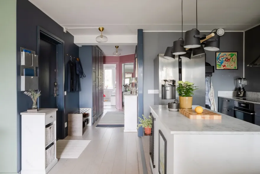 瑞典斯德哥尔摩明亮舒适两居室公寓设计-16