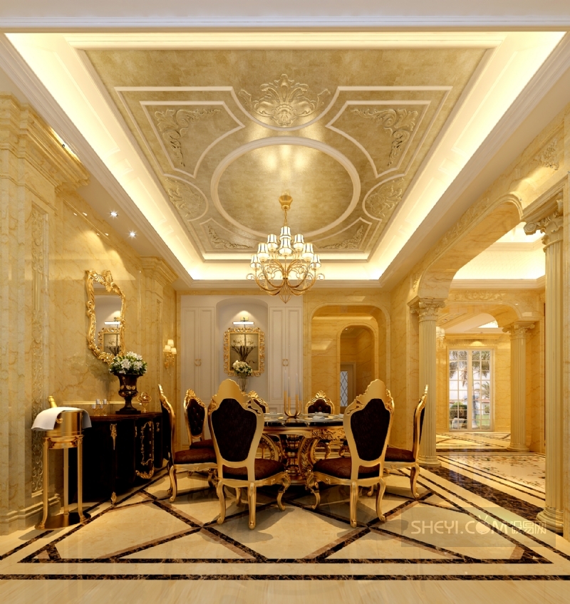 欧陆风邓方华打造豪门府邸别墅设计盛宴-3