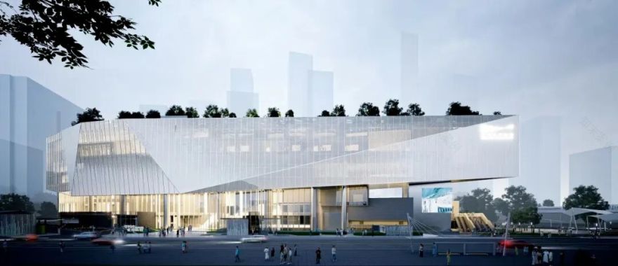 钢铁巨物|深圳文化馆新馆-5