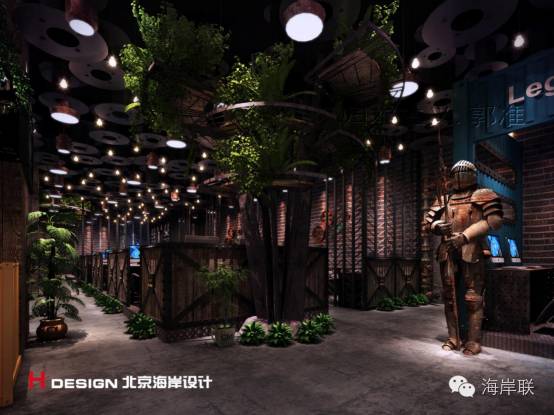 归本主义—吹响战斗的号角，蓝色时光网咖设计方案【北京海岸设计·1063期】-24