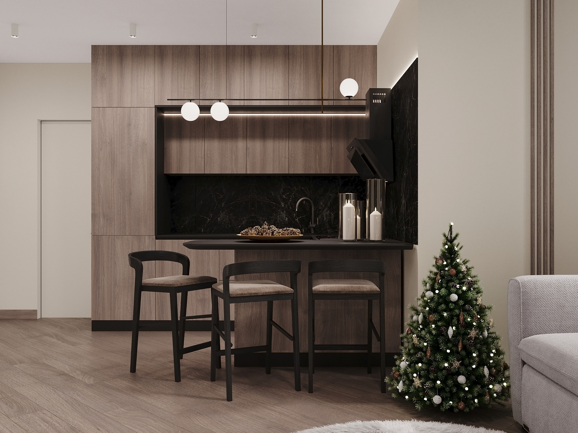Apartment visualization（公寓可视化）丨与某设计工作室合作-9