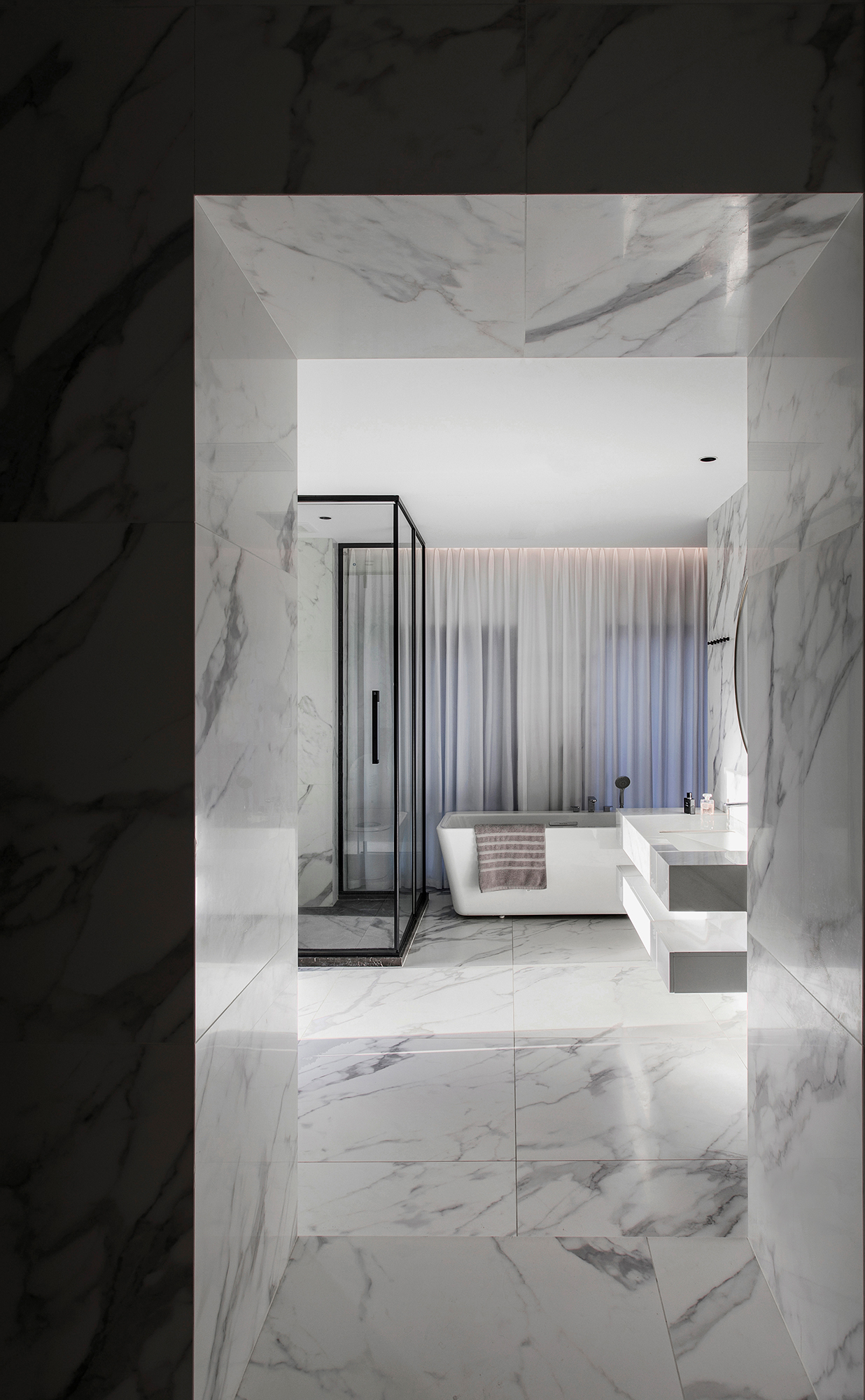 一木橙,一石绿 · 现代顶层复式公寓设计丨大小空间设计研究室-60