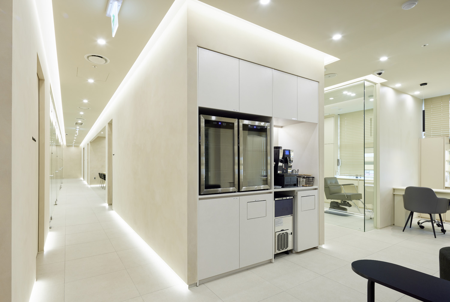 高级白光设计，73 平共享美容室-10