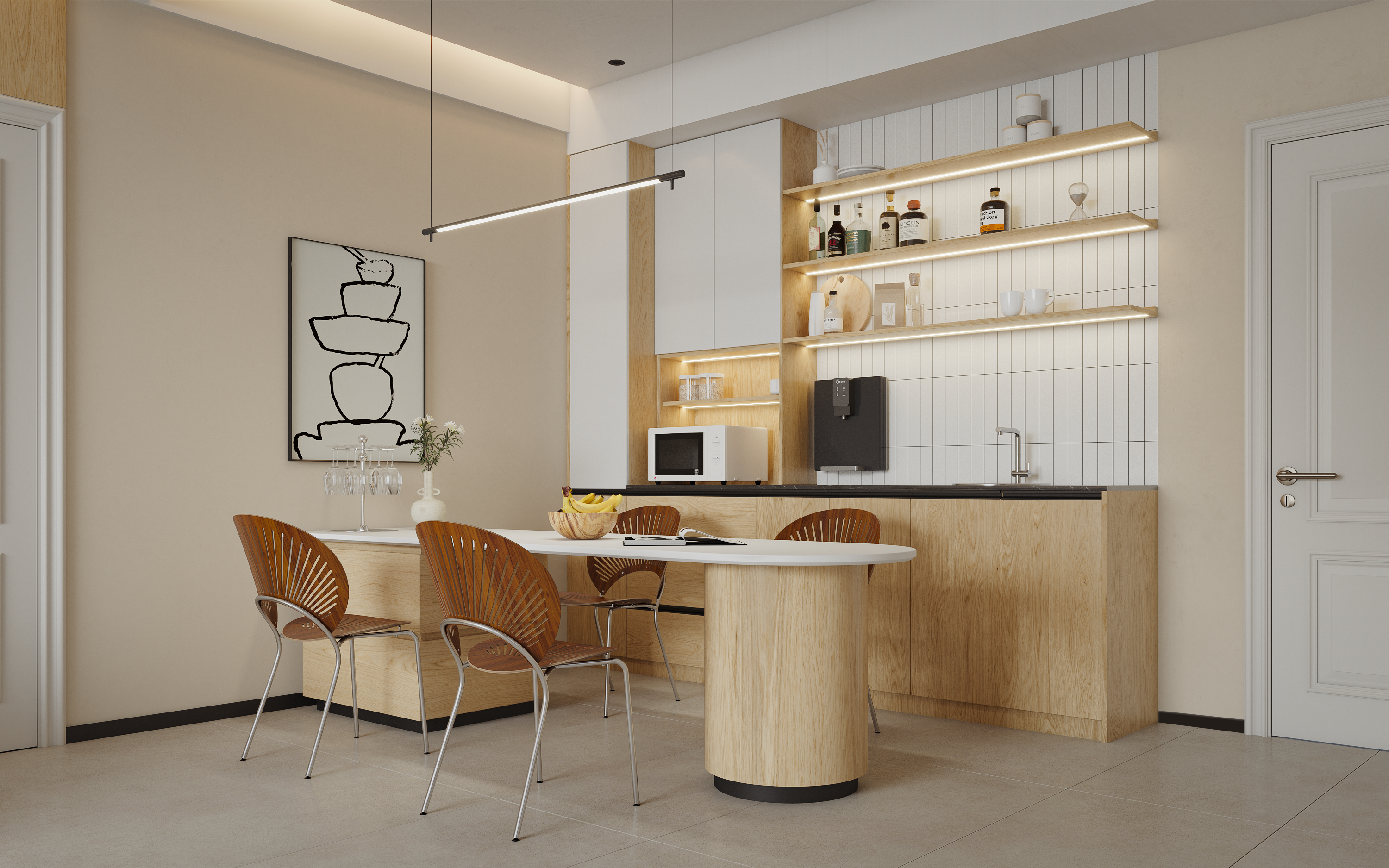 原木风家居空间设计-2