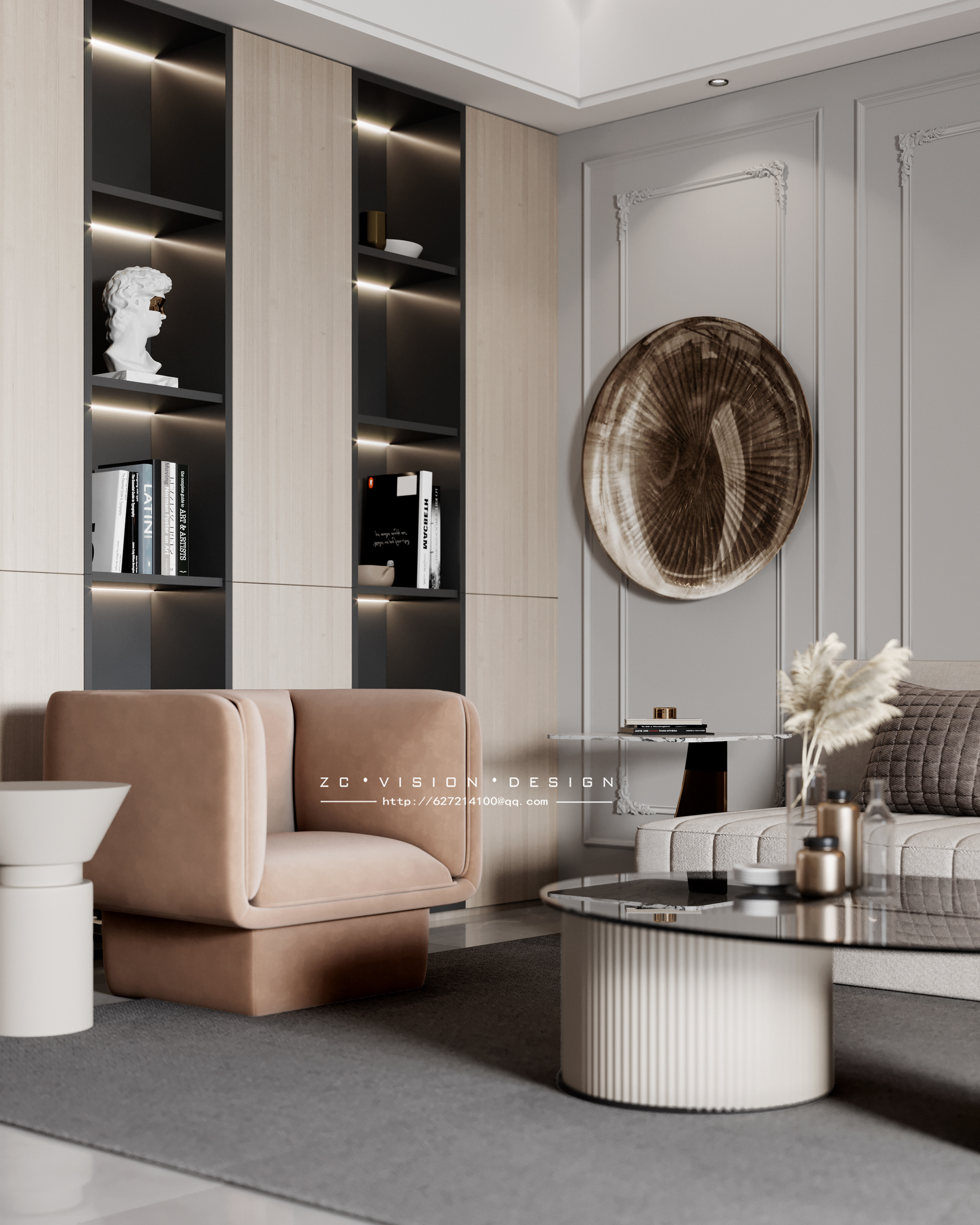 大气住宅 - 用极简诠释优雅的质感美学                     -3