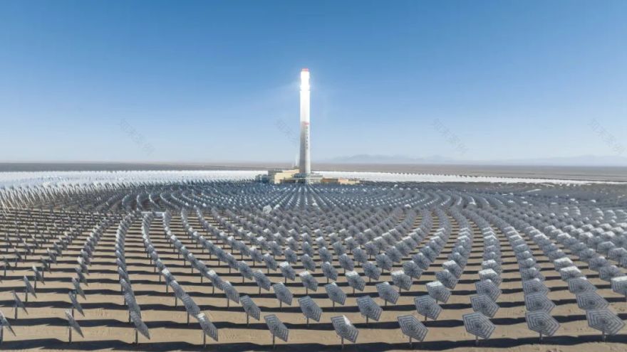 国内首批!光热+示范电站并网发电-17