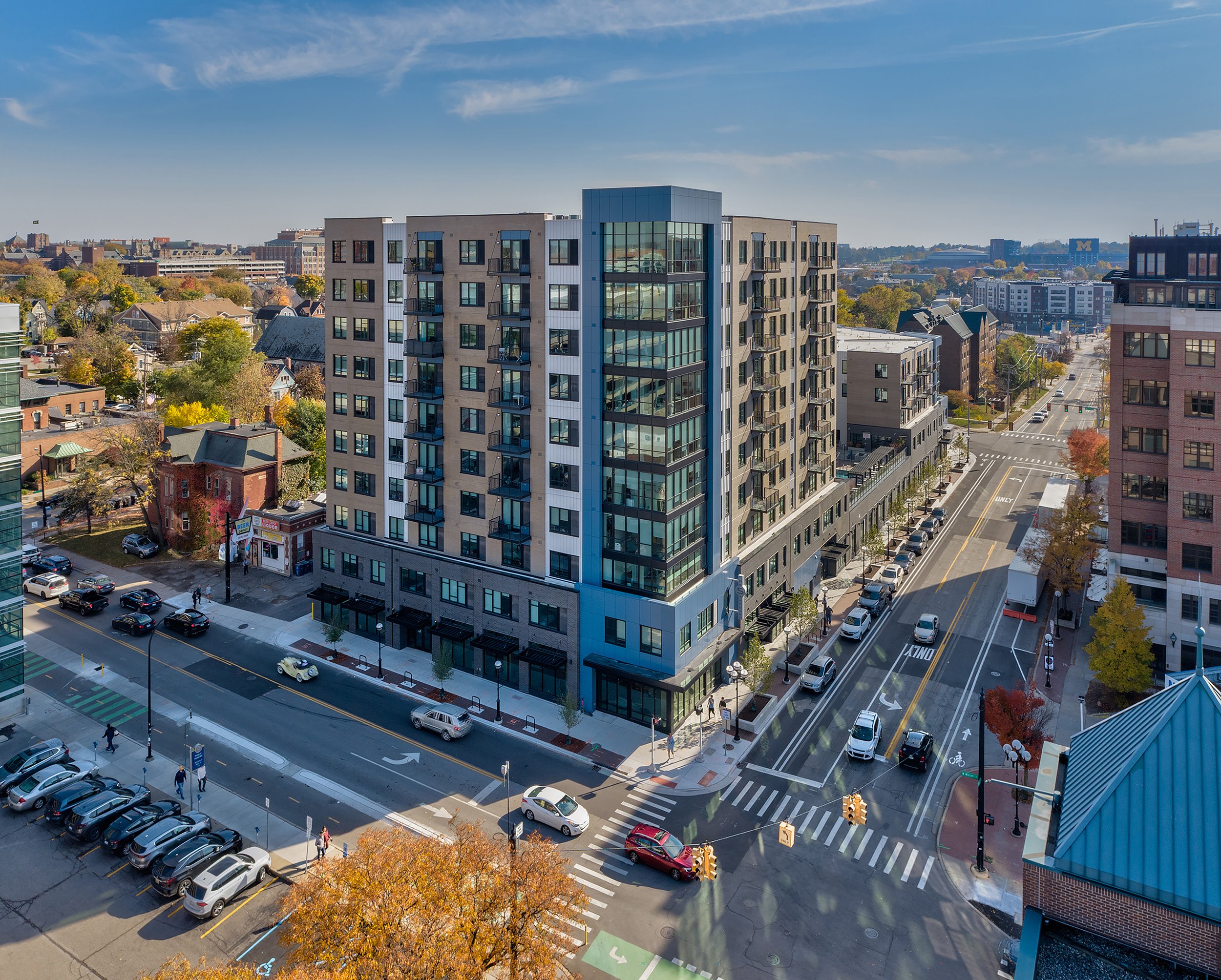 安阿伯的标准酒店（这里推测The Standard是酒店名称，如果结合具体语境有其他所指，需根据实际情况调整） 丨United StatesAnn Arbor丨Myefski Architects-0