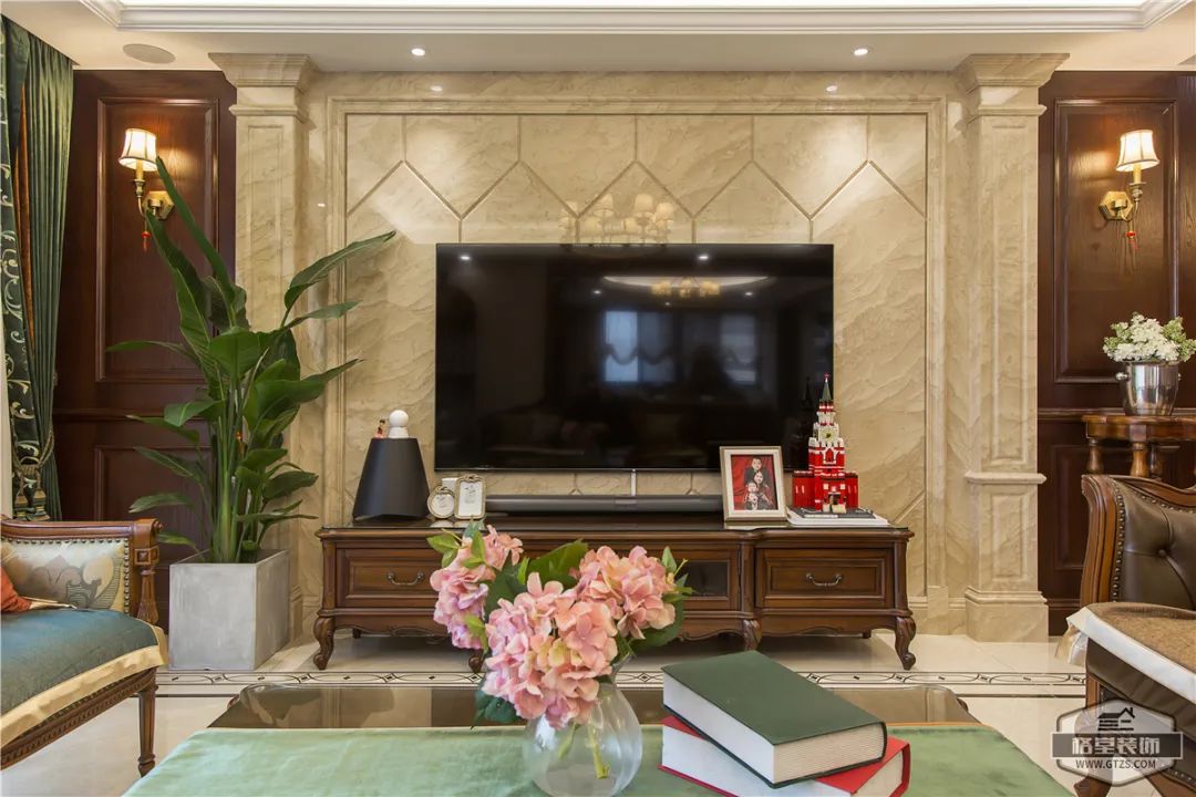 美式风情演绎,打造休闲浪漫生活空间丨格堂装饰-57