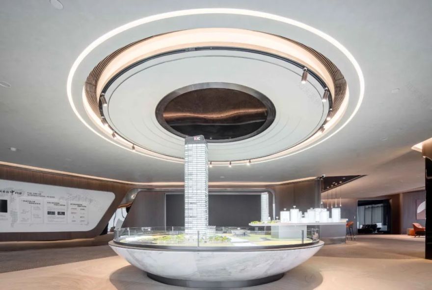 KIC 柯桥国际中心 45F 办公展示空间丨中国绍兴丨HWCD-20