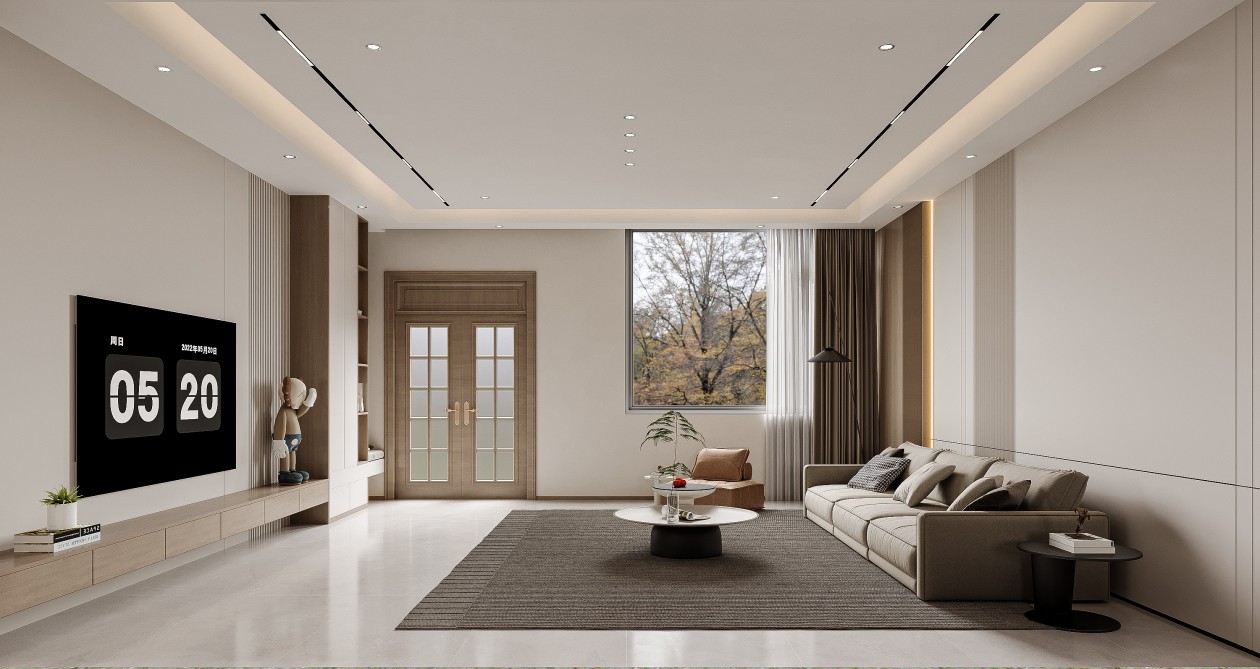 现代简约客餐厅茶室-5