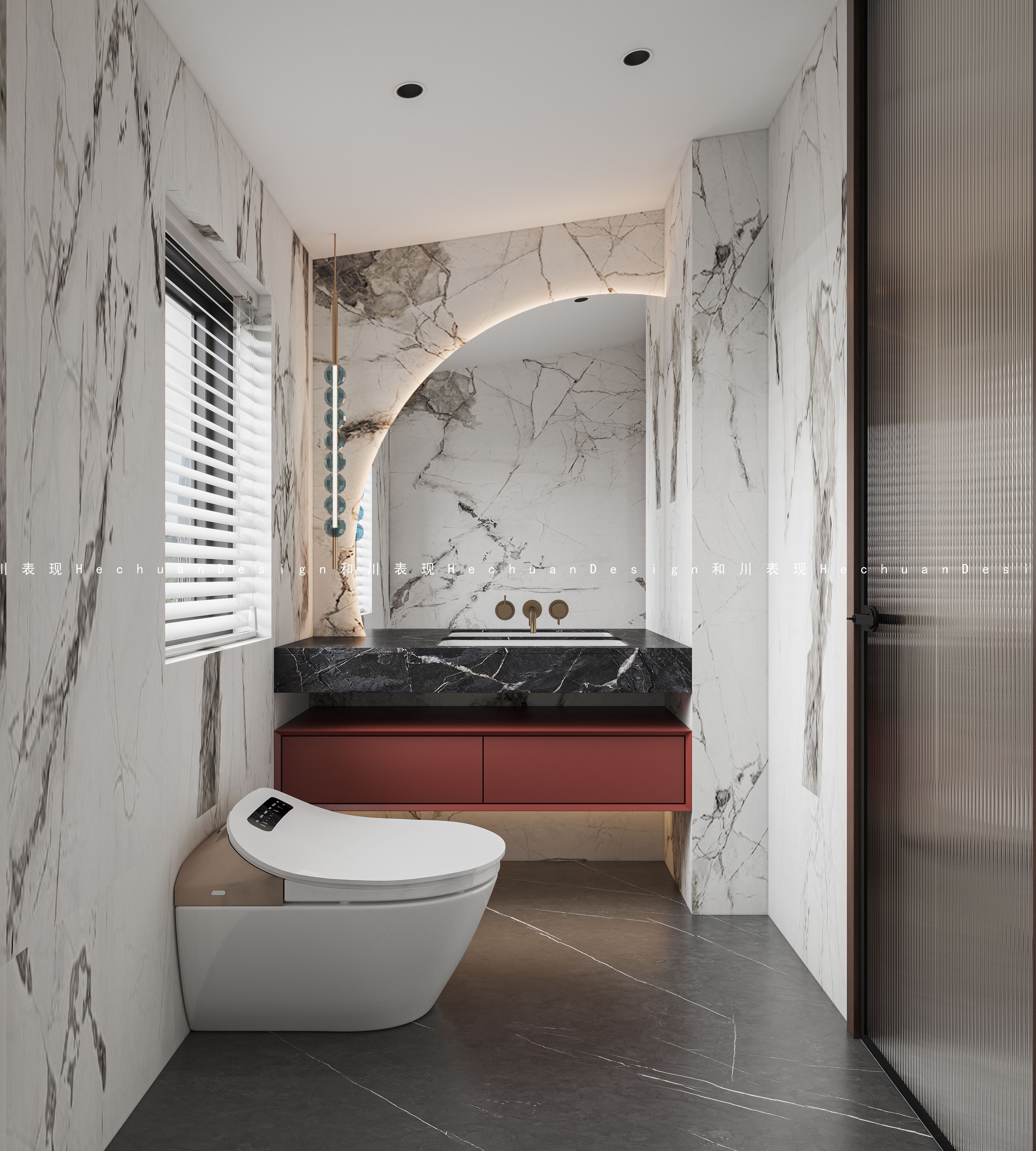 和川高端表现 | 新中式别墅-6