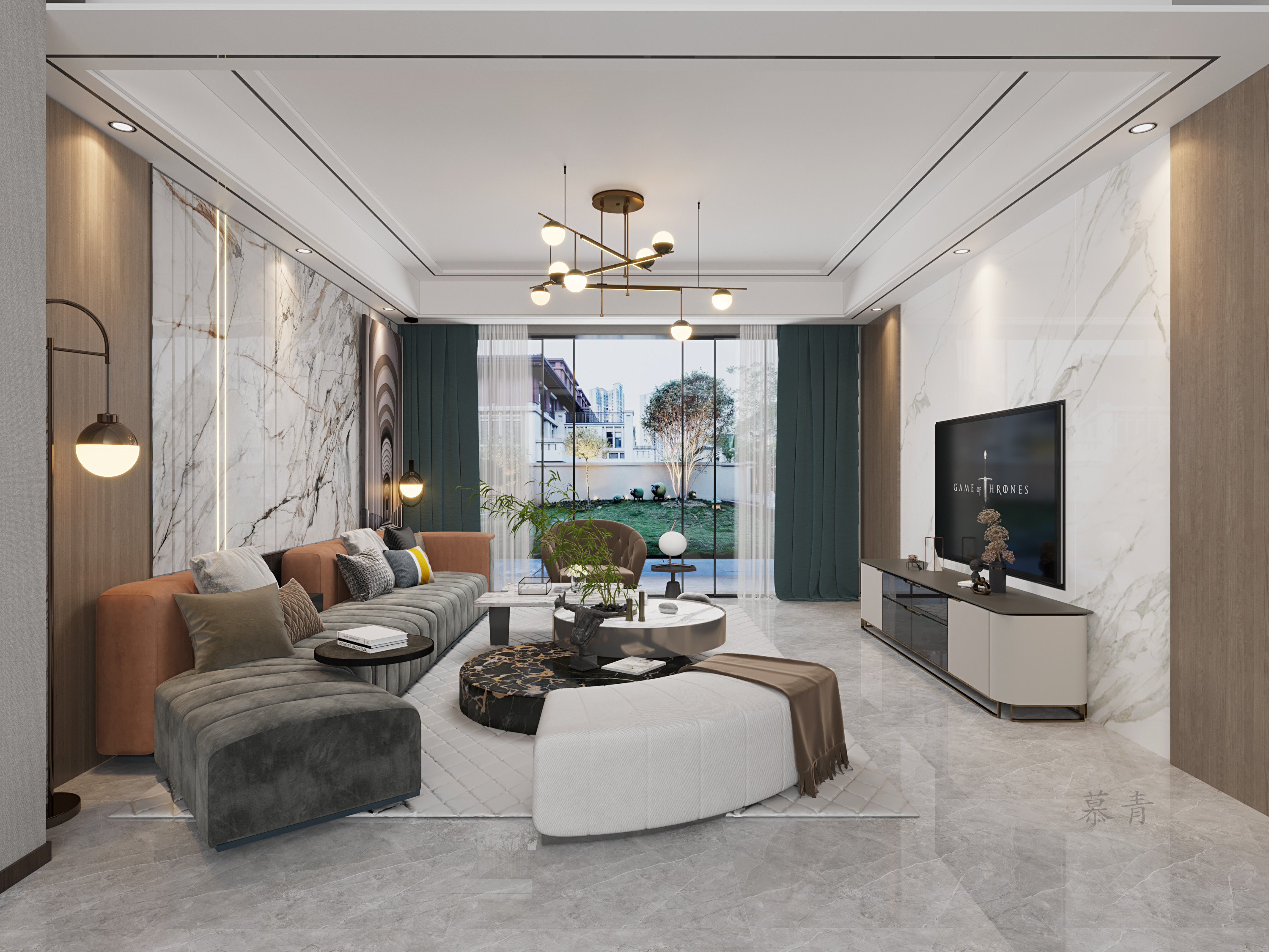 现代轻奢家装设计-6