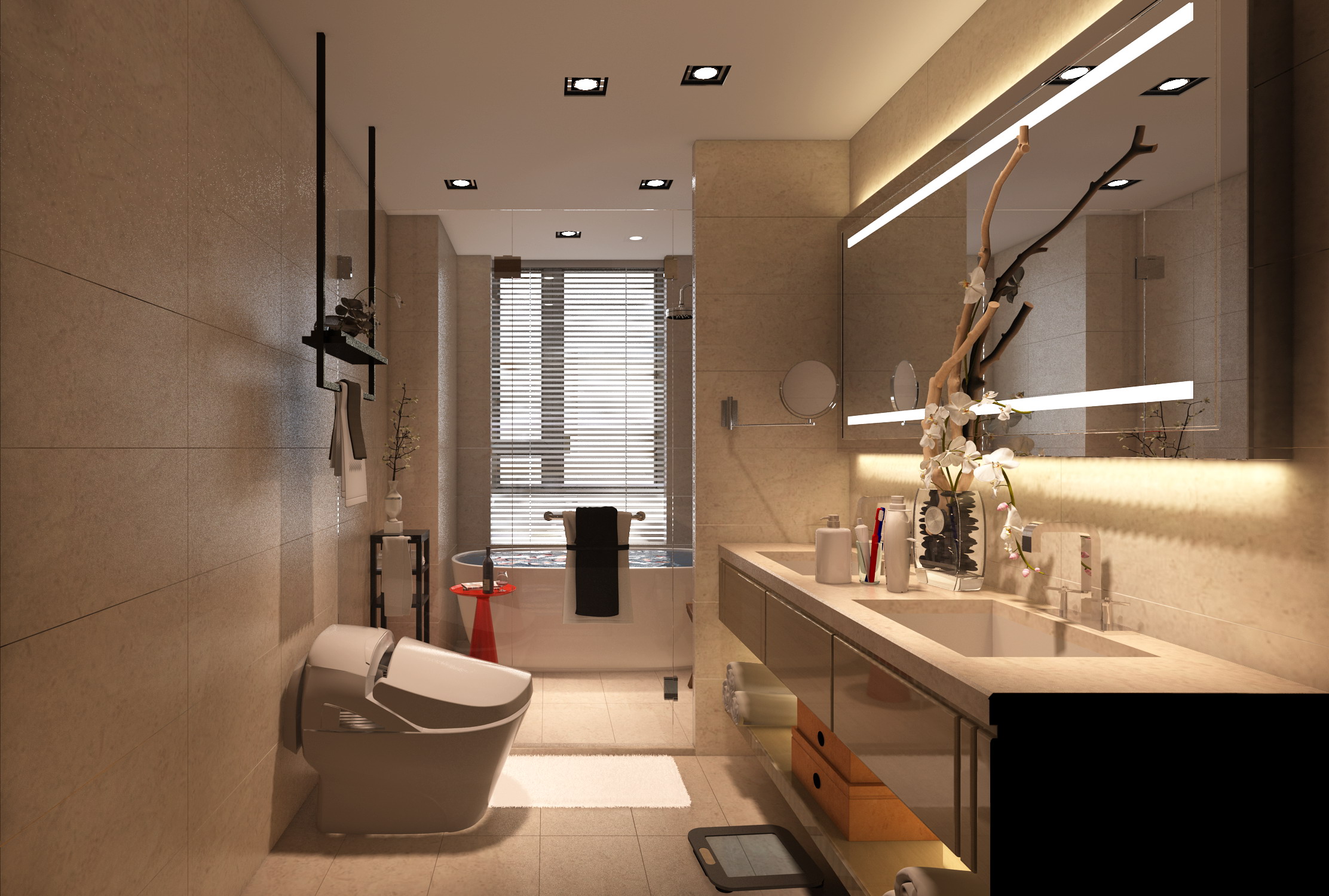 Allen Lee室内设计工作室 金地名京洋房0724-5