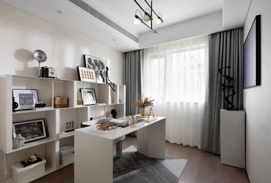 「漪天设计」宁静,以致远 | 长兴·宝龙世家中式样板房软装设计-38