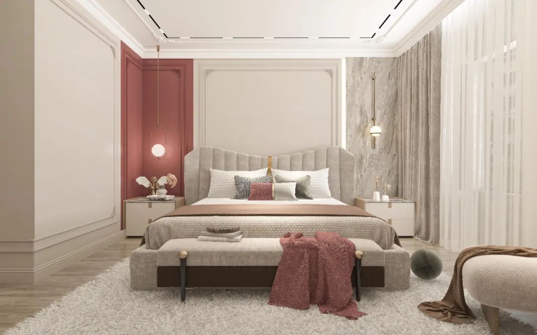 法式轻奢风家居空间设计丨中国包头丨众诚装饰-36